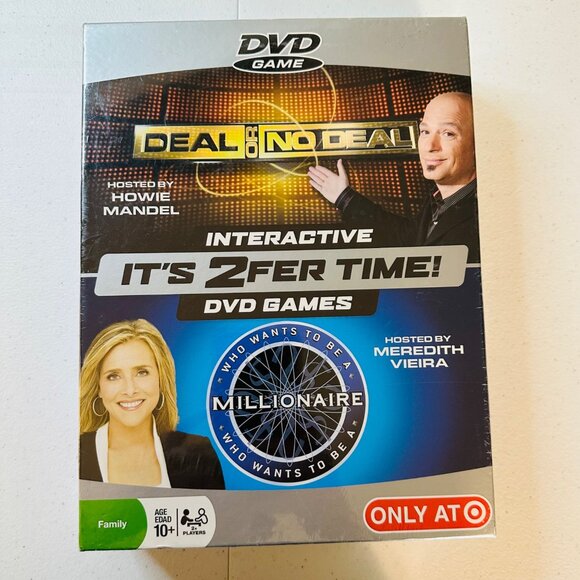 Deal or No Deal and Who Wants to be a Millionaire Interactive DVD game SEALED - Picture 3 of 10